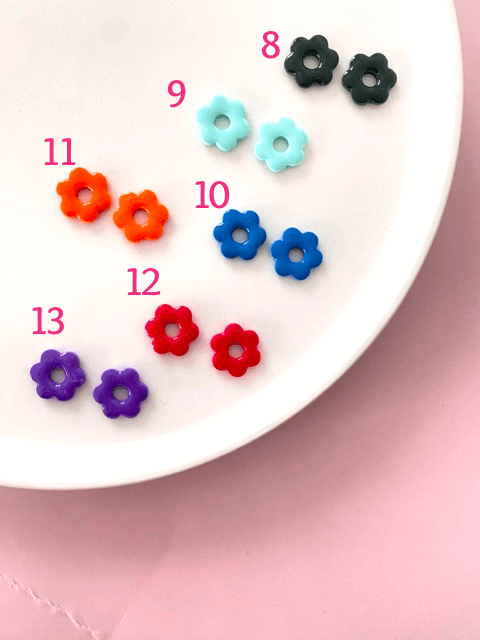Boucles d'oreilles mini Flora