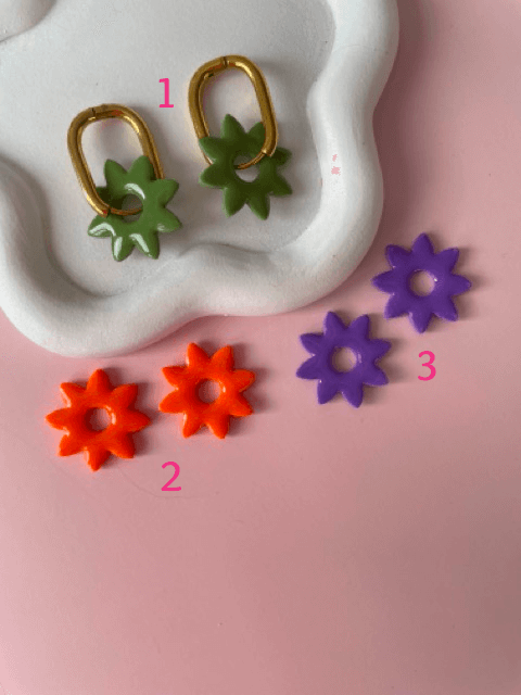 Boucles d'oreilles Iris