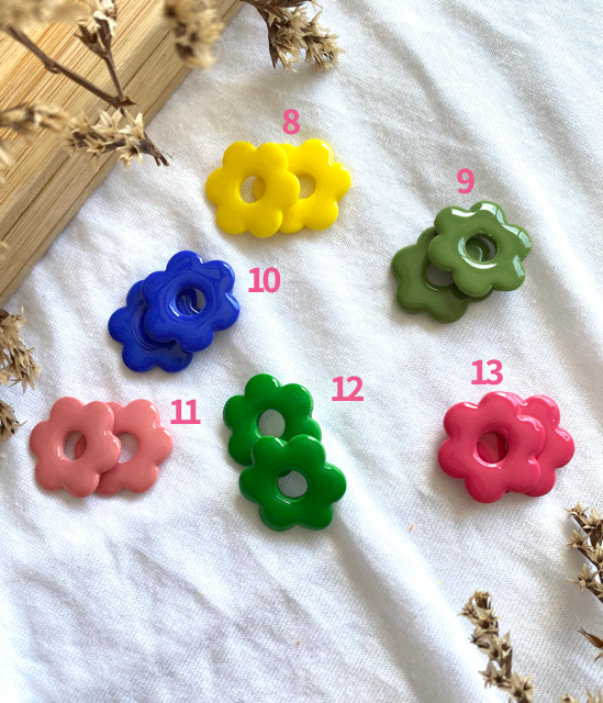 Boucles d'oreilles Flora