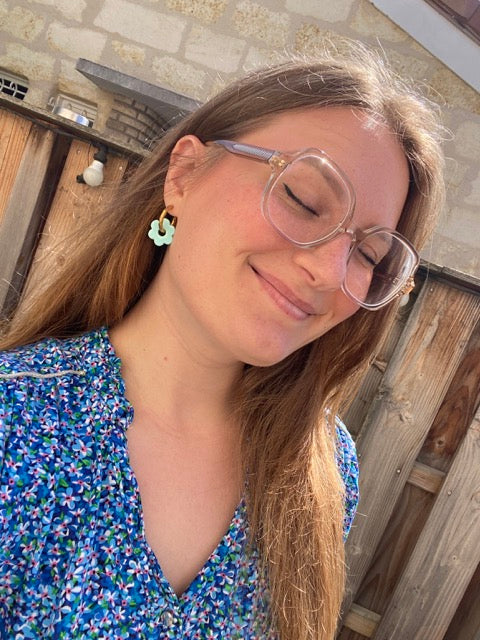 Boucles d'oreilles Flora