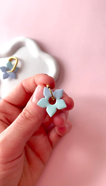 Boucles d'oreilles fleur de cerisier