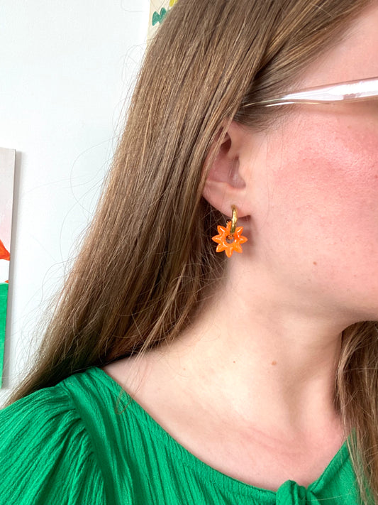 Boucles d'oreilles Iris