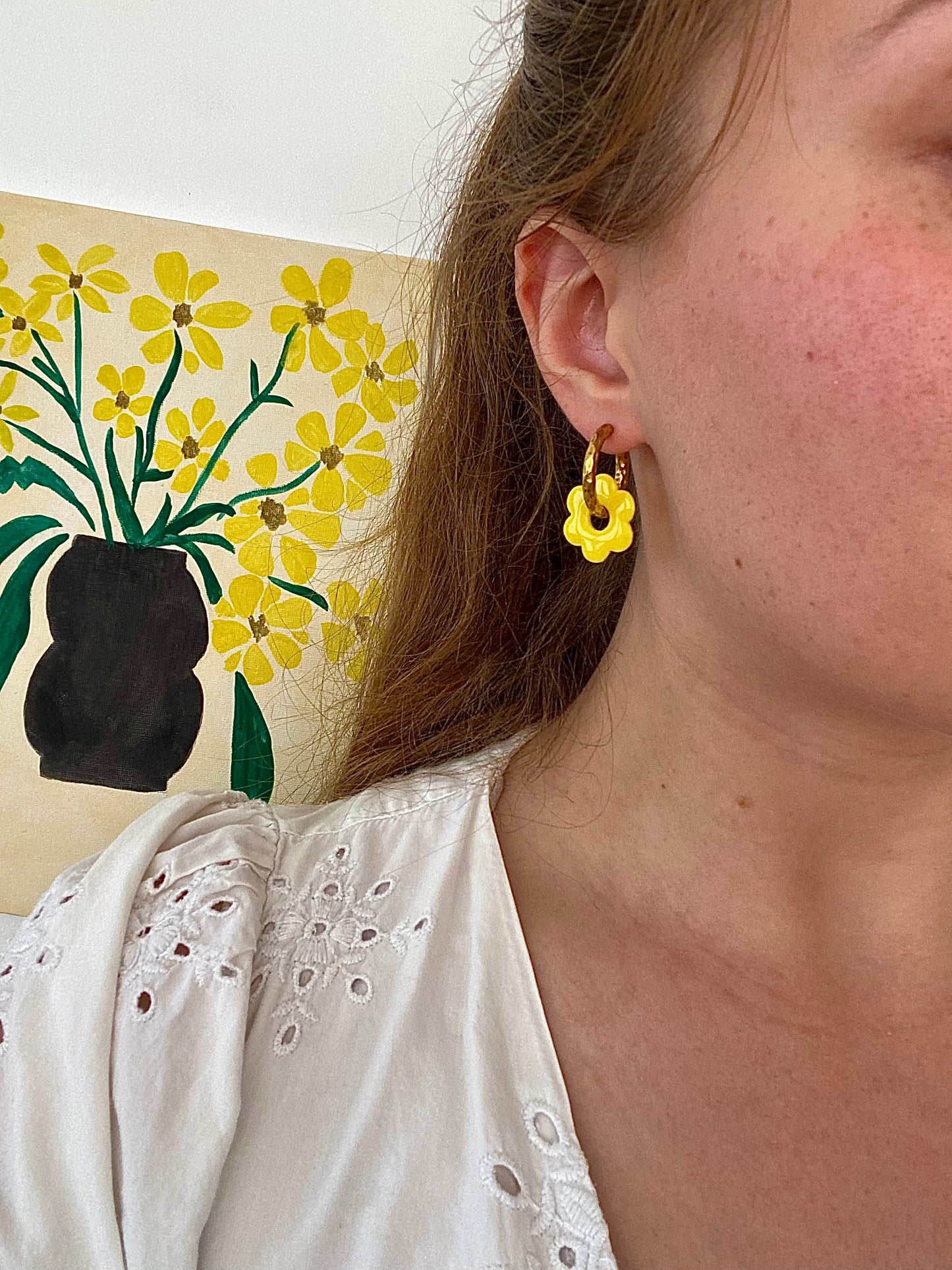 Boucles d'oreilles Flora